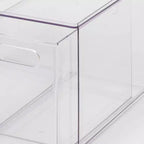 Rangement transparent universel à 2 tiroirs
