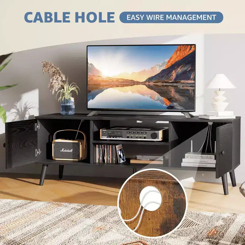 Meuble TV - Rangement et Présentation, pour Salon et Bureau