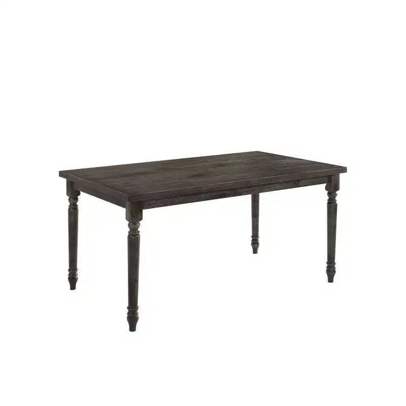 Table à manger de 60 po, gris patiné