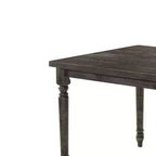 Table à manger de 60 po, gris patiné