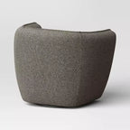 Fauteuil pivotant de salon beige
