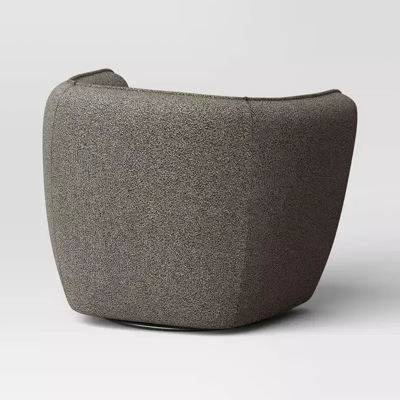 Fauteuil pivotant de salon beige