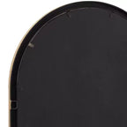 Miroir mural arqué 24 x 48 or mat